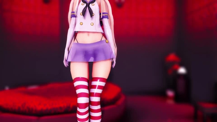 [MMD R-18] Shimakaze - Shake it