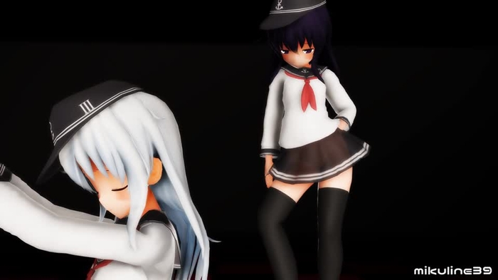 駆逐艦とエッチな深海忌雷