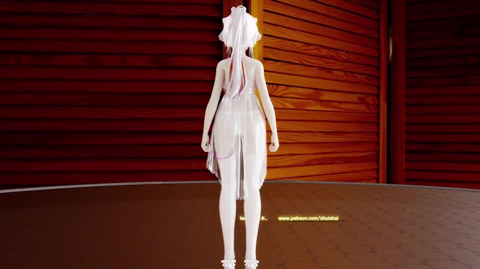 MMD〜睡衣跳蛋弱音大兔兔///////布料EEVEE ////第七十一期 4