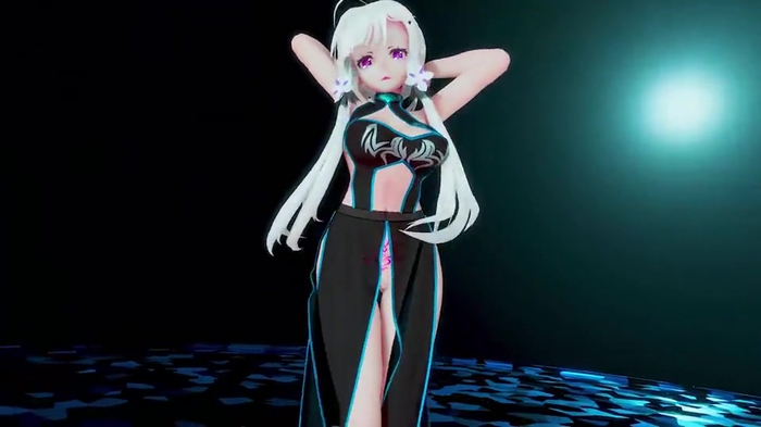MMD〜开衩礼裙大兔兔///////布料EEVEE ////第六十八期 10