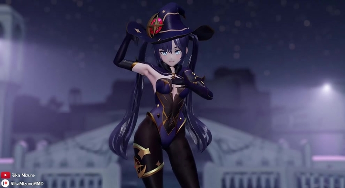 【MMD R-18】 WiggleWiggle - Mona & Ganyu ✦ Genshin Impact MMD