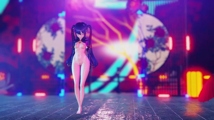 【MMD R-18】Mona - Shake it