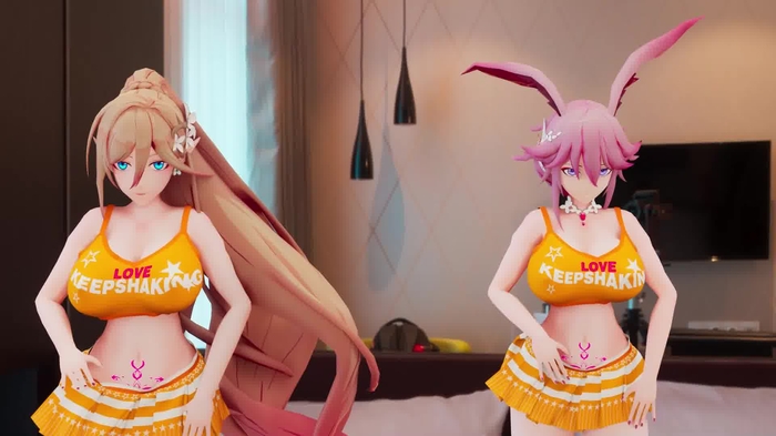 [R18MMD]Chocolate Cream Durandal&Sakura