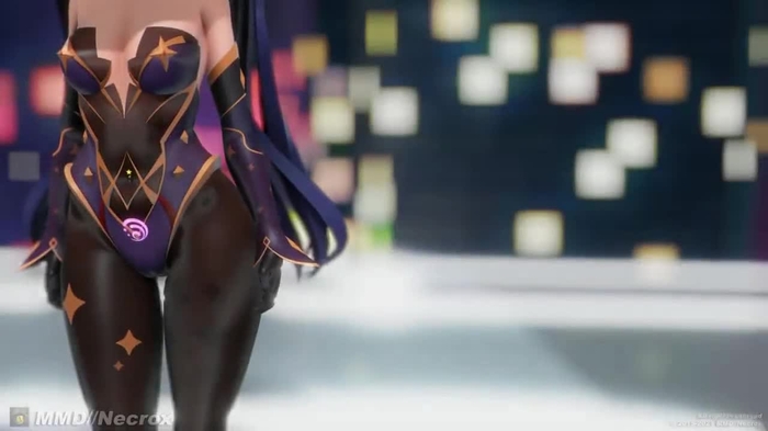 [MMD R18] Excuse Me [Extended Edition] - Mona (Genshin Impact)