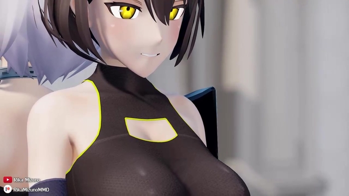 【MMD R-18】 Ai Dee - Baltimore & Sirius