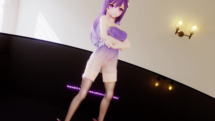 MMD〜刻晴淫纹大兔兔///////布EEVEE ////第五十六期 2