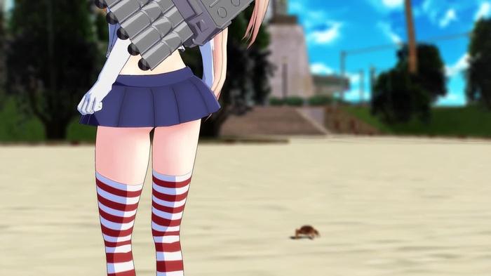 【MMD Kancolle】Crab Rave 島風 Ver