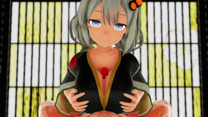 着物あかりちゃん パイズリ