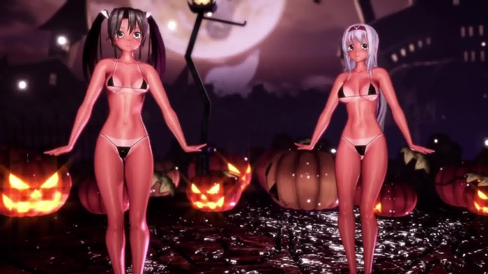 日焼けな五航戦で『Happy Halloween&SEX』