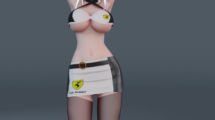 【blender】遇见你我的心在小鹿乱撞！！！ 35