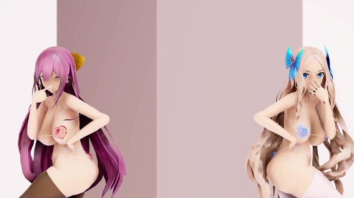 【MMD艦これ】大人神風と朝風でロキ
