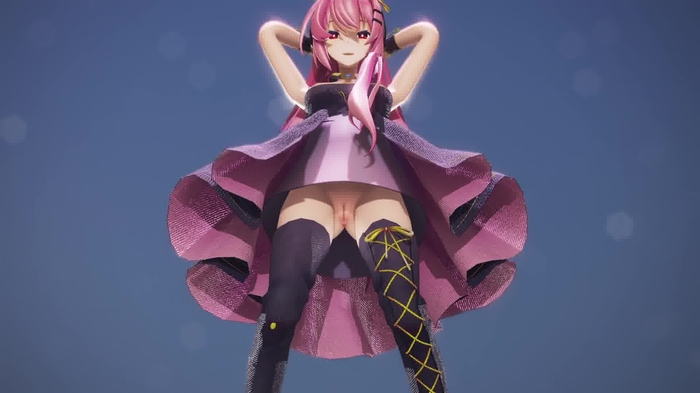 【MMD R-18】ルカさんで魅惑ヒップダンス