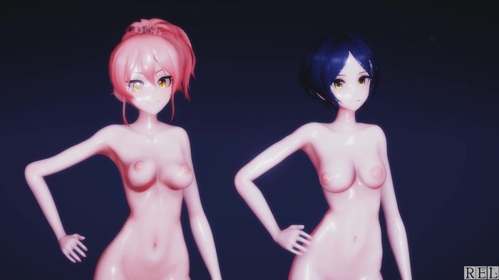 【MMD Nude】Like It ◈ Mika, Kanade and Sirius ♡