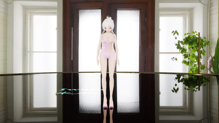 MMD〜妖艳薄膜大兔兔///////布料EEVEE ////第四十五期