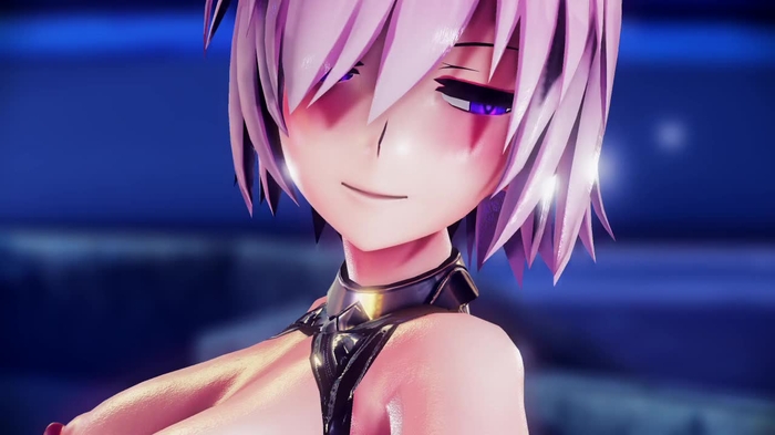 [Fate/MMD] 穴スーツマシュ / Gimme×Gimme