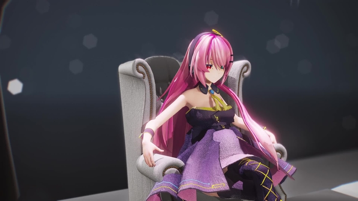 【MMD R-18】ルカさんでKING