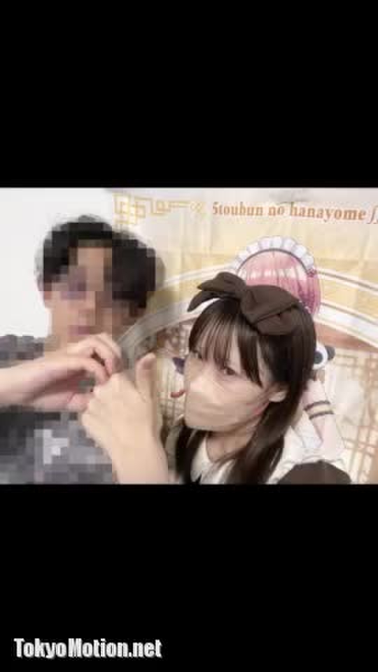 【メイドパンチラ逆さ撮り】新人の子④＝・永愛(トア)ちゃんの純白