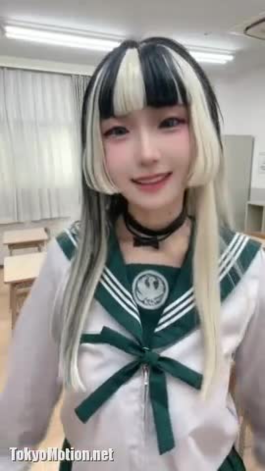 あまった時間で#まいたけだんす やったよ！#儒烏風亭らでんコスプレ #ホロライブコスプレ #自作コスプレ #cosplay #コスプレ #おすすめ #スウィートスマイル