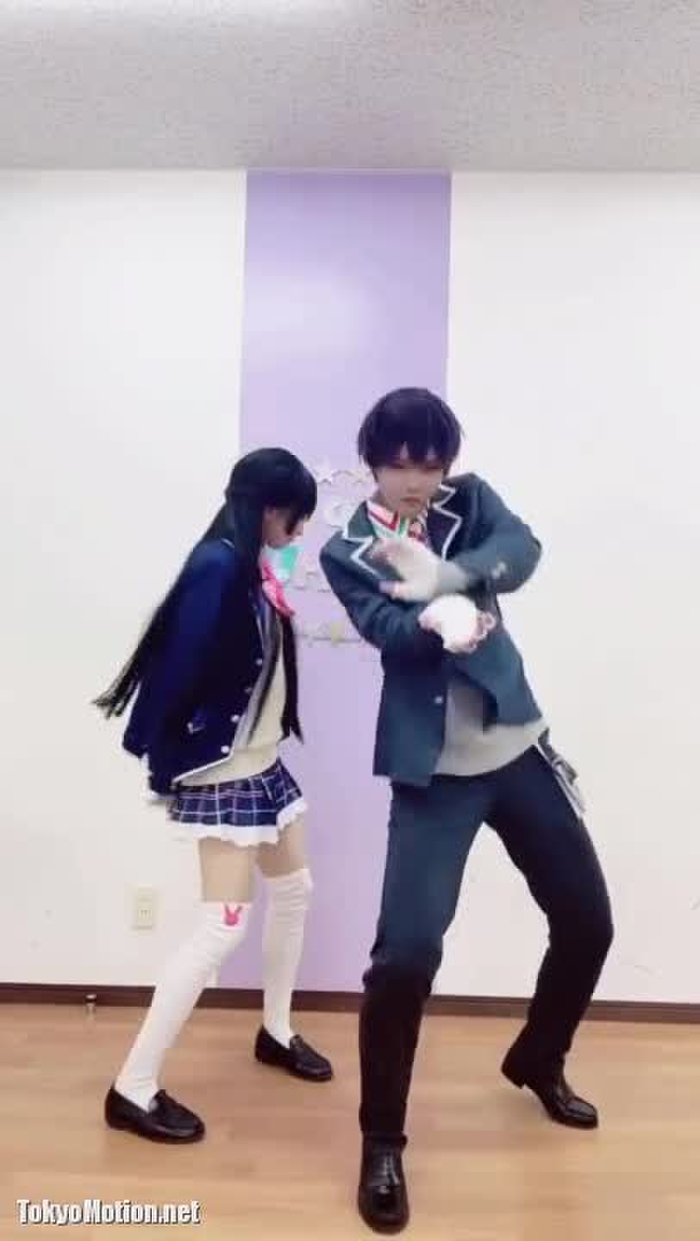 🌈🕒_🐰⚔️ #にじさんじコスプレ #cosplay #cosplayer #俺は悟空お前はベジータ #コスプレ #nijisanjicosplay #dance #shorts