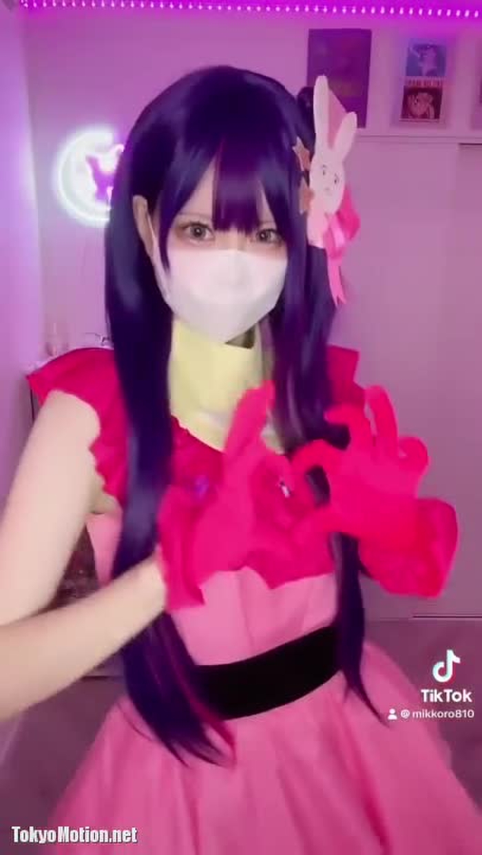 【推しの子】星野アイコスで POP IN 2踊ってみた #popin2 #b小町 #oshinoko #shorts #hoshinoai#コスプレ