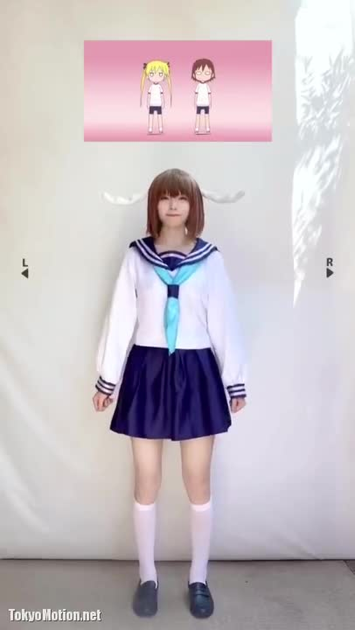 【鹿乃子のこコスで踊ってみた】ふたりのきもちのほんとのひみつ【キルミーベイベーED】【神綺杏菜】#コスプレ#Shorts#cosplay