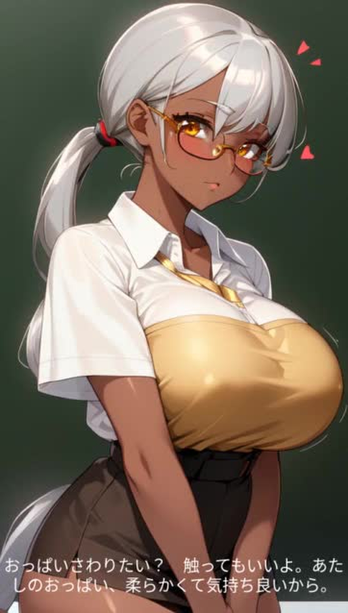 Whisper ASMR 2-2, sexy student (Japanese, Hentai, AI-generated) 1