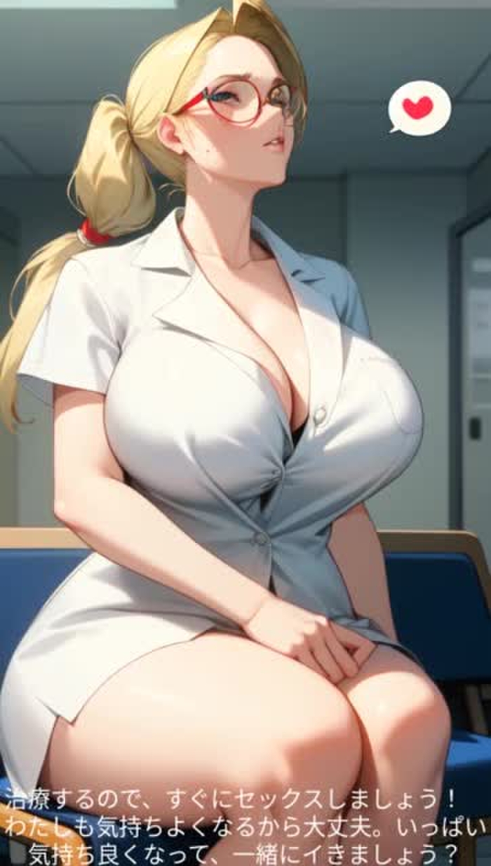 Whisper ASMR 2-8, naughty doctor (Japanese, Hentai, AI-generated) 4
