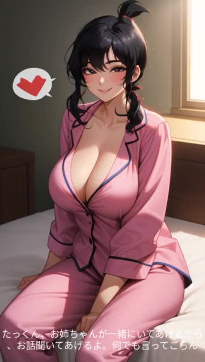 Whisper ASMR 2-14, Naughty Sister (Japanese, Hentai, AI-generated)