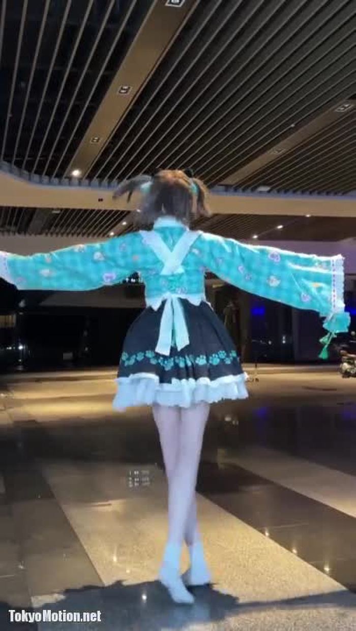 【鱼肉肉】蝴蝶步2.0₍ ˶ᵔᵕᵔ˶₎ #蝴蝶步 #丝滑 #甜妹#cosplay #コスプレ