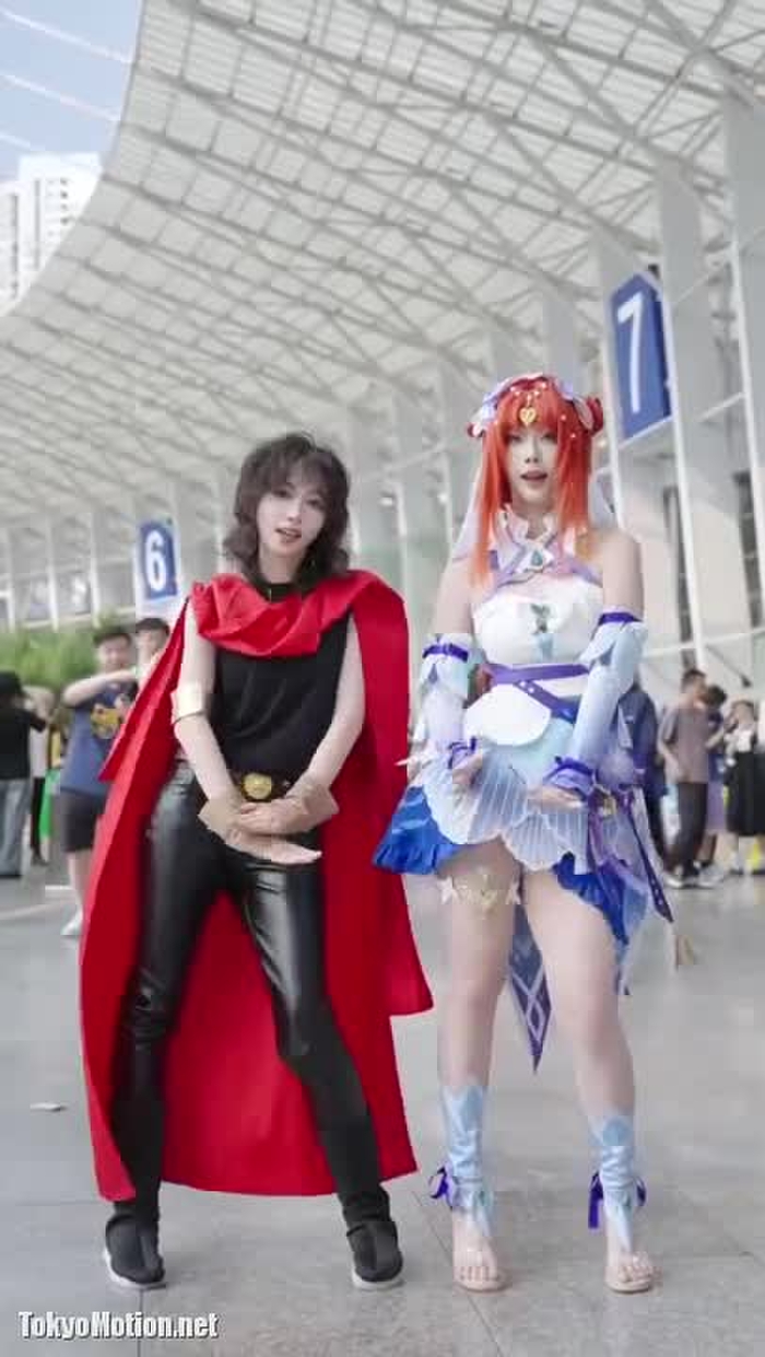 去漫展抓老婆了 小风加载中#cosplay #コスプレ 584
