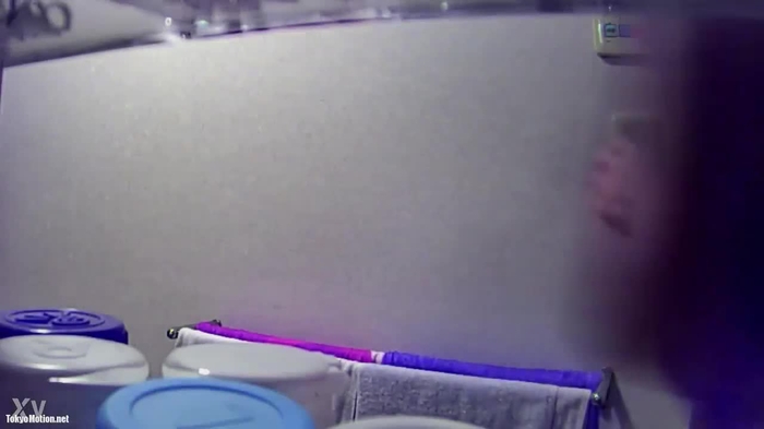 48歳 剛毛妻 風呂脱衣所盗撮 1