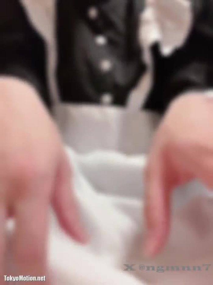 男の子メイド服オナニー
