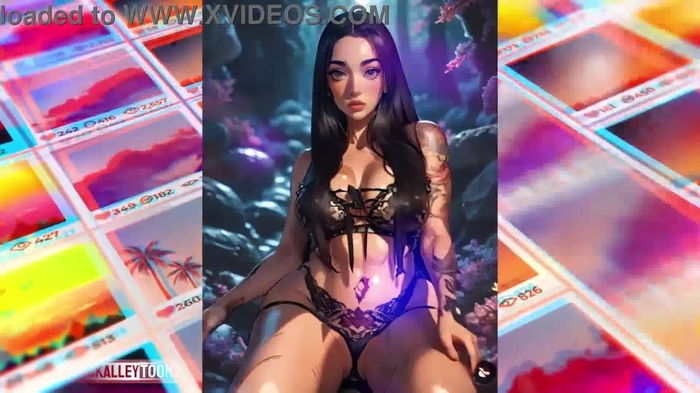 THICK ANIME BEAUTIES TAKE THE BLOCK IN AN AI ANIMATED PHOTOSHOOT