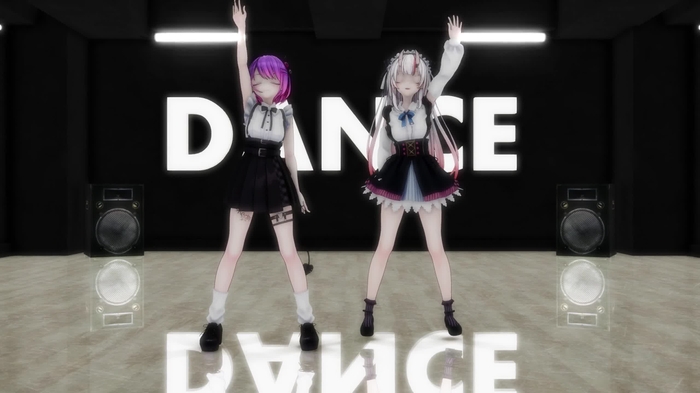 [R18/MMD] 百鬼あやめ & 常闇トワ (Nakiri Ayame & Tokoyami Towa) - [III - 宝鐘マリン＆こぼ・かなえる] [Hololive]