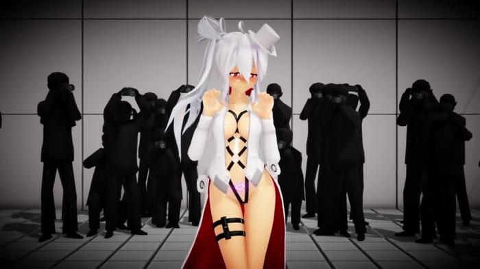 【MMD】研究者ハクさんでHelltakerご指名解禁腰振りダンス【弱音ハク/yowane haku】