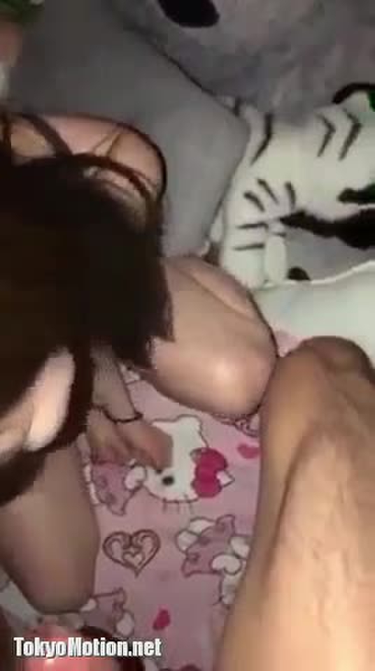 スマホ個人撮影 チ●ポ好き彼女が口いっぱい頬張るいやらしいジュポ宅フェラ、、