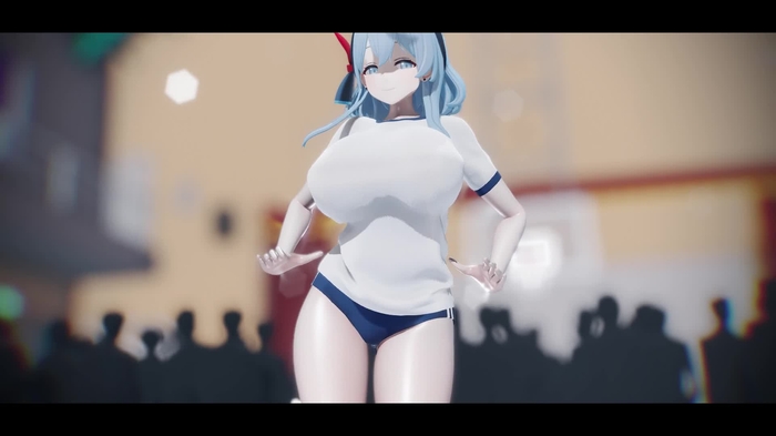 爆乳ブルマ🩲体操服なアコさんのHow It\'s Done! Ako How It\'s Done!