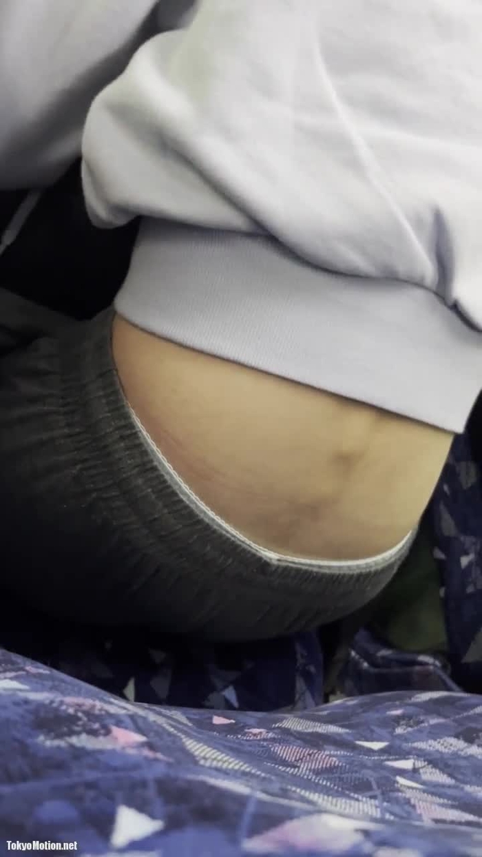 夜行バス ハミパン盗撮