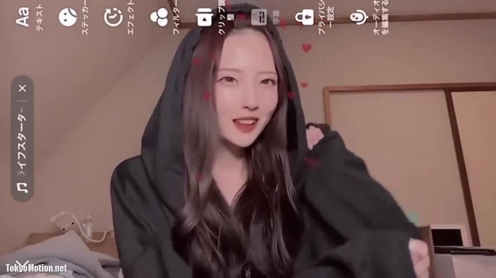 可愛い女子大生tiktoker