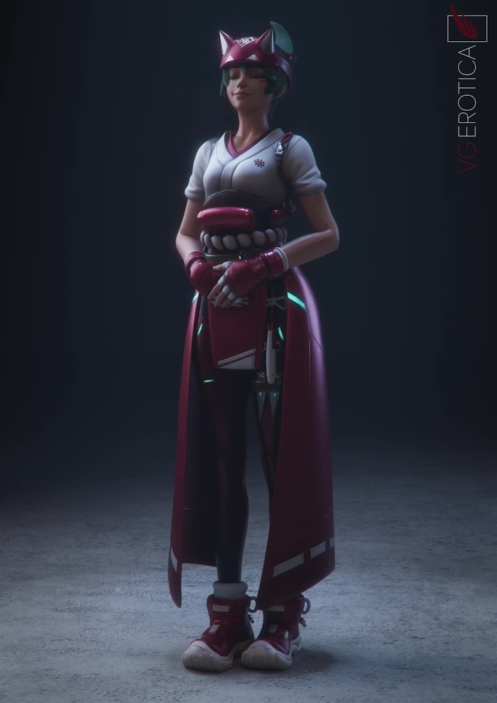 Kiriko (Overwatch) 234