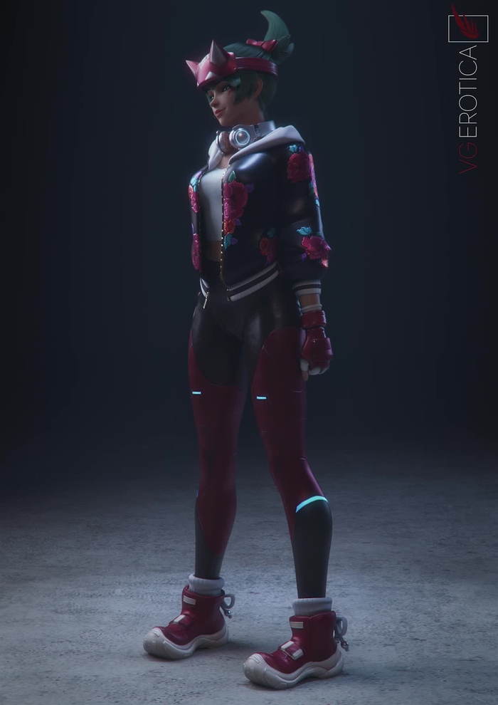 Kiriko (Overwatch) 235